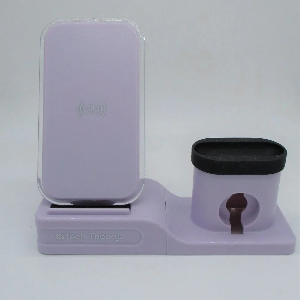 Aduro 3-in-1 Qi Wireless Desktop Charging Station